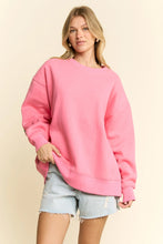Load image into Gallery viewer, Be Yourself Love Yourself Printed Oversized Sweatshirt
