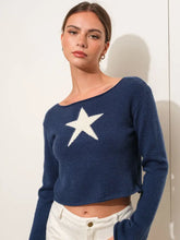Load image into Gallery viewer, Aria Star Knit Sweater
