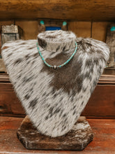 Load image into Gallery viewer, Genuine Navajo Pearl and Turquoise 16&quot; Necklace
