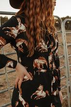 Load image into Gallery viewer, HORSE PRINT DRESS
