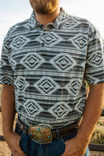 Load image into Gallery viewer, Kimes Tulum Gray Short sleeve polo
