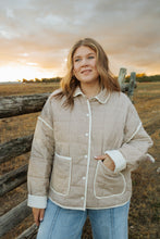 Load image into Gallery viewer, Mocha Gingham Jacket
