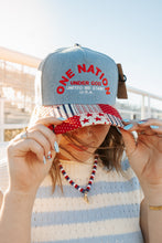 Load image into Gallery viewer, One nation under God trucker hat
