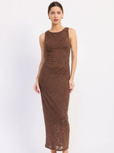 Load image into Gallery viewer, Brown Lace Dress
