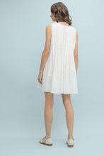 Load image into Gallery viewer, Bow Detail Pleated Mini Dress
