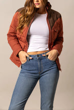 Load image into Gallery viewer, Lenora Burnt Red Kimes Jacket
