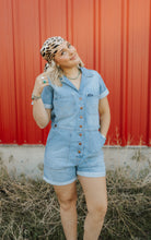 Load image into Gallery viewer, Wrangler Denim romper
