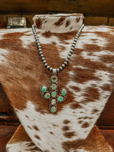 Load image into Gallery viewer, 6MM 18&quot; Sterling Silver Necklace with Cactus Pendant
