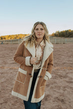 Load image into Gallery viewer, Microsuede long berber coat
