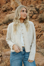 Load image into Gallery viewer, Taupe sweater Cardigan
