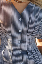 Load image into Gallery viewer, The Lexi in the evening Slate dress
