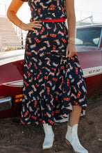 Load image into Gallery viewer, Wrangler boot print skirt
