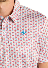 Load image into Gallery viewer, Mens geo printed polo
