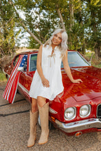 Load image into Gallery viewer, Bow Detail Pleated Mini Dress
