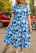 Load image into Gallery viewer, The Serena In Oceanic Orchid Dress
