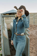 Load image into Gallery viewer, Lainey Wilson X Wrangler Denim Catsuit

