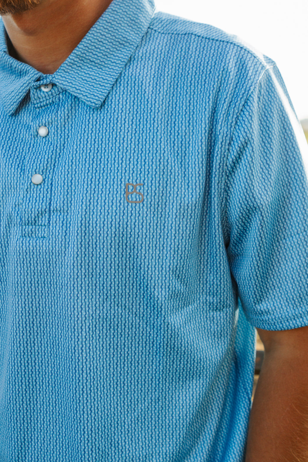 Mens Blue polo