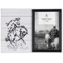 Load image into Gallery viewer, Ranch life picture frame Bronc Rider
