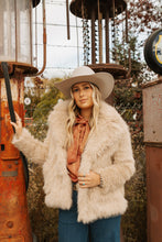 Load image into Gallery viewer, Light Taupe Fur Coat
