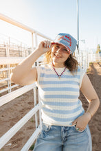 Load image into Gallery viewer, Sweater knit tank in BLUEBELL
