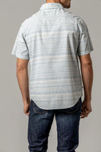 Load image into Gallery viewer, Kimes Colton Light Blue SS Button Up
