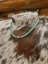 Load image into Gallery viewer, Genuine Navajo Pearl and Turquoise 16&quot; Necklace

