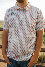 Load image into Gallery viewer, Mens geo printed polo
