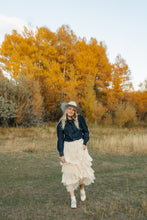 Load image into Gallery viewer, Lacy Tiered Maxi Skirt
