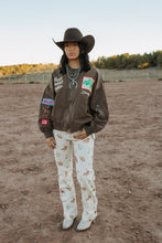 Load image into Gallery viewer, Cream Western Printed Pants
