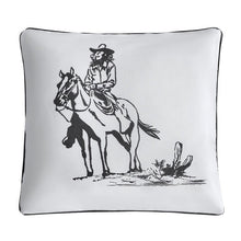 Load image into Gallery viewer, Ranch Life Cowgirl Indoor/Outdoor Pillow
