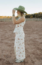 Load image into Gallery viewer, Cream Western Skirt
