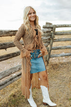 Load image into Gallery viewer, Sheer Lace Ruffle Duster
