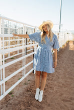 Load image into Gallery viewer, The Lexi in the evening Slate dress
