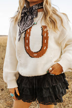 Load image into Gallery viewer, Horse Shoe Sweater
