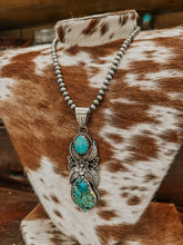 Load image into Gallery viewer, Genuine 6mm-20&quot; Navajo Necklace W/ Pendant
