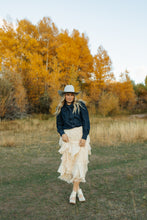 Load image into Gallery viewer, Lacy Tiered Maxi Skirt
