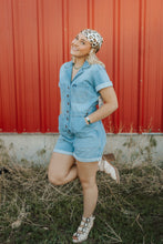 Load image into Gallery viewer, Wrangler Denim romper
