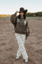 Load image into Gallery viewer, Cream Western Printed Pants
