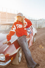 Load image into Gallery viewer, Wrangler Red Logo Women's Hoodie
