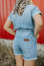 Load image into Gallery viewer, Wrangler Denim romper
