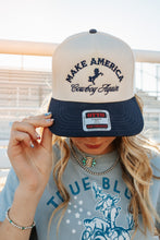 Load image into Gallery viewer, Make America Cowboy again trucker hat
