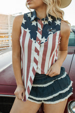 Load image into Gallery viewer, Americano sleeveless snap
