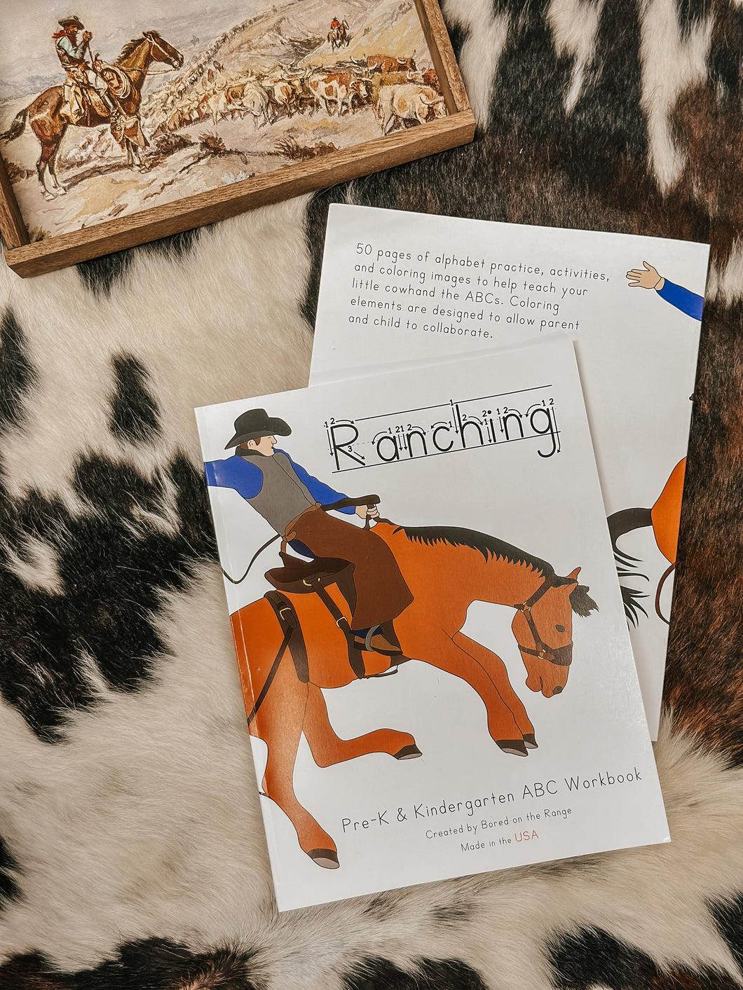 Ranching: Pre-K & Kindergarten ABC Workbook
