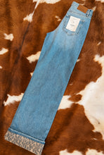 Load image into Gallery viewer, Hidden Leopard cuff logan basic jean
