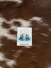 Load image into Gallery viewer, Genuine 4 Stone Detail Earrings
