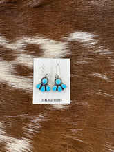 Load image into Gallery viewer, Genuine 4 Stone Detail Earrings
