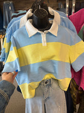 Load image into Gallery viewer, Blue and Yellow Crop
