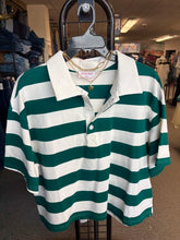Load image into Gallery viewer, Green Striped Tee
