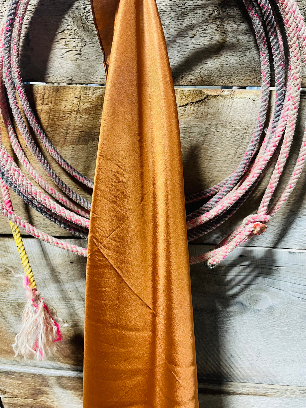 Burnt Orange Solid Wild Rag