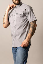 Load image into Gallery viewer, Mens Kimes Rio Gray SS Snap Shirt
